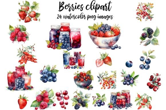 Berries Clipart: Elevate Your Creative Projects