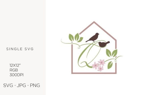 Birds Floral House, Letter Q: Evaluating Vector Art for Creative Projects