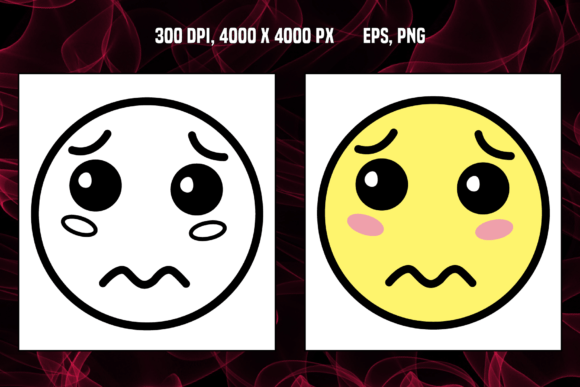 Cute Frustration Icons. Emotions Face: A Guide to High-Quality Vector Assets