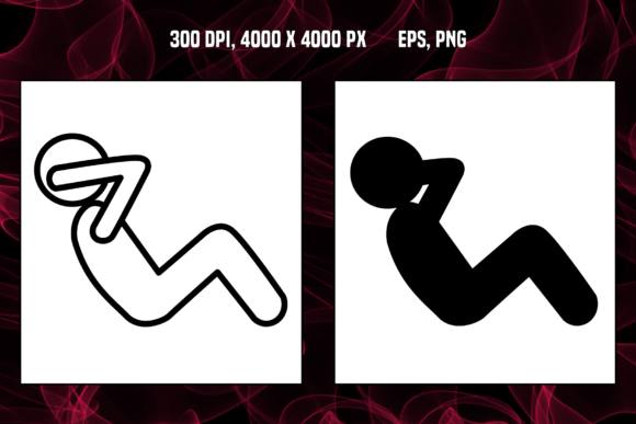 Designing with Abs Workout Icons
