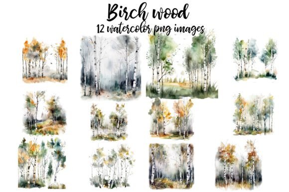 Evaluating Birchwood Clipart for Professional Design and Creative Projects