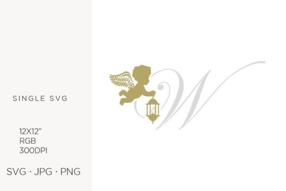 Integrating the Golden Baby Angel with Lantern and Letter W into Modern Creative Workflows
