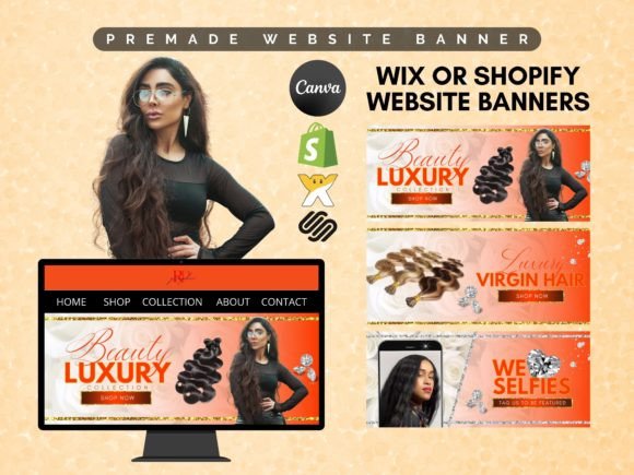 Maximizing Your Online Presence with a Hair Business Premade Website Banner DIY