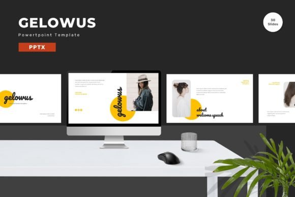 Streamline Your Presentations with Gelowus - Powerpoint Template
