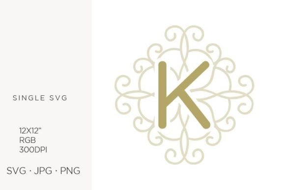 The Enduring Appeal of the Letter K Swirl Ornamental Monogram in Modern Design